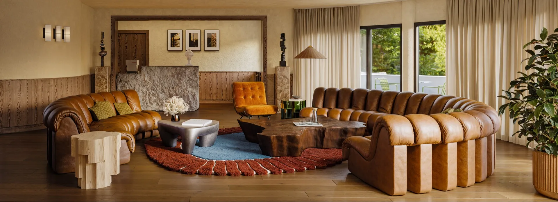 Haus Edelweiss lobby interior